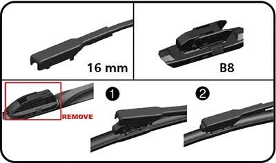 Adaptador B8 Duravision