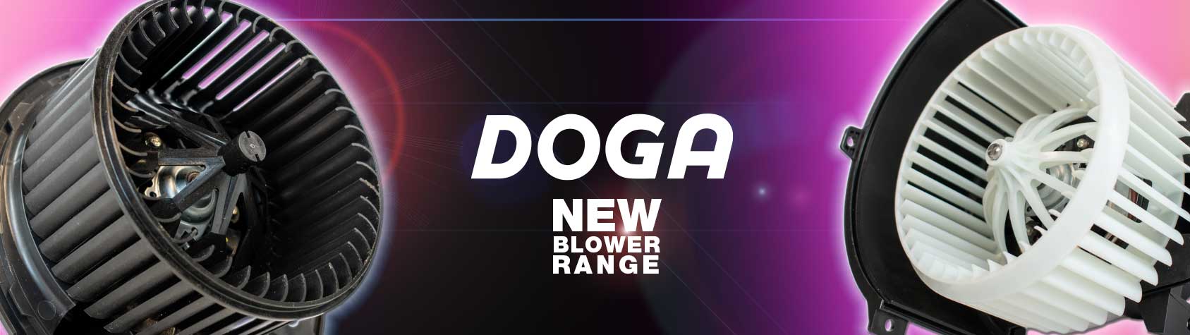 DOGA blowers: Power and performance for optimal climate control.